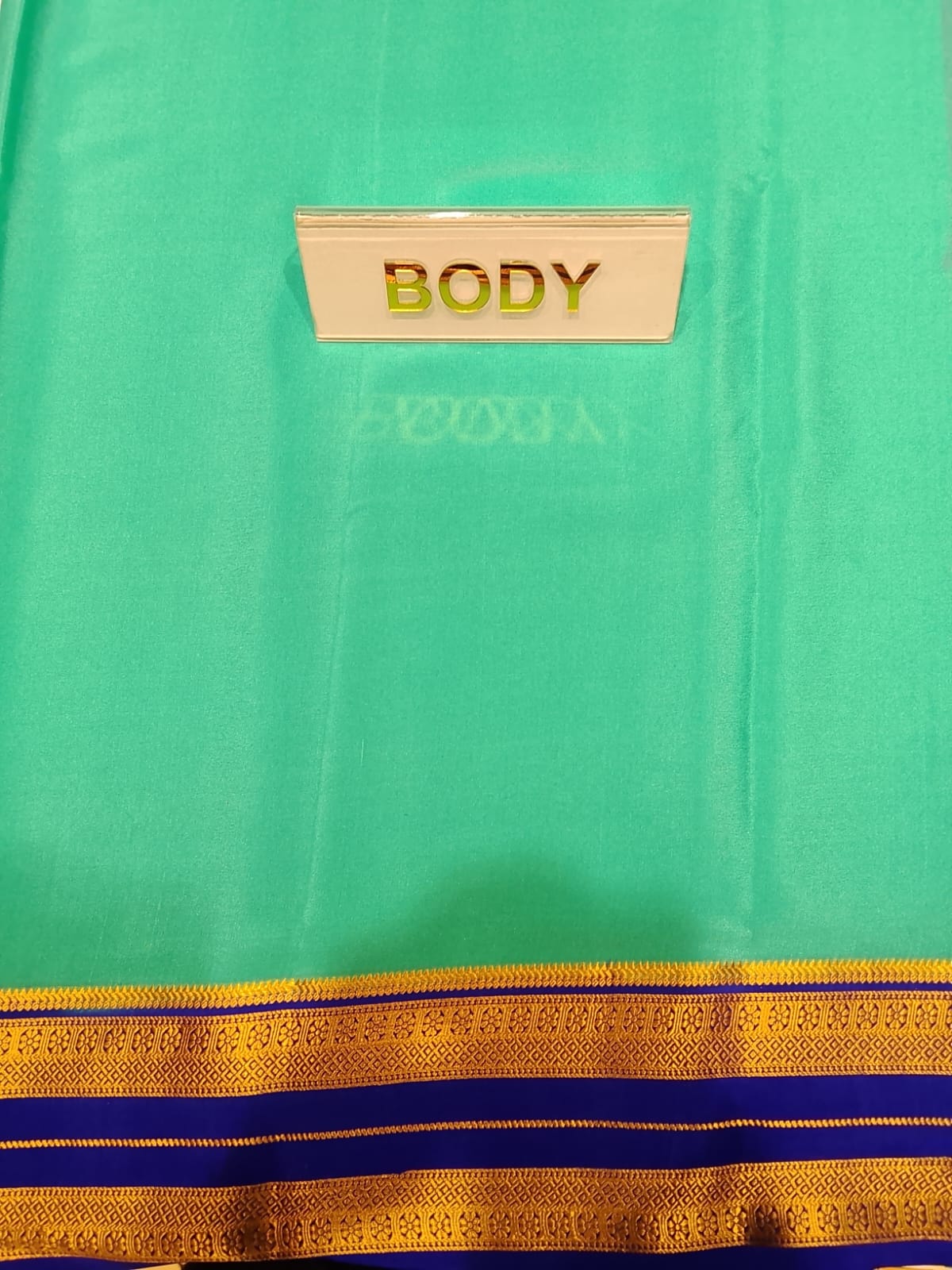 Pure Mysore Silk Saree.