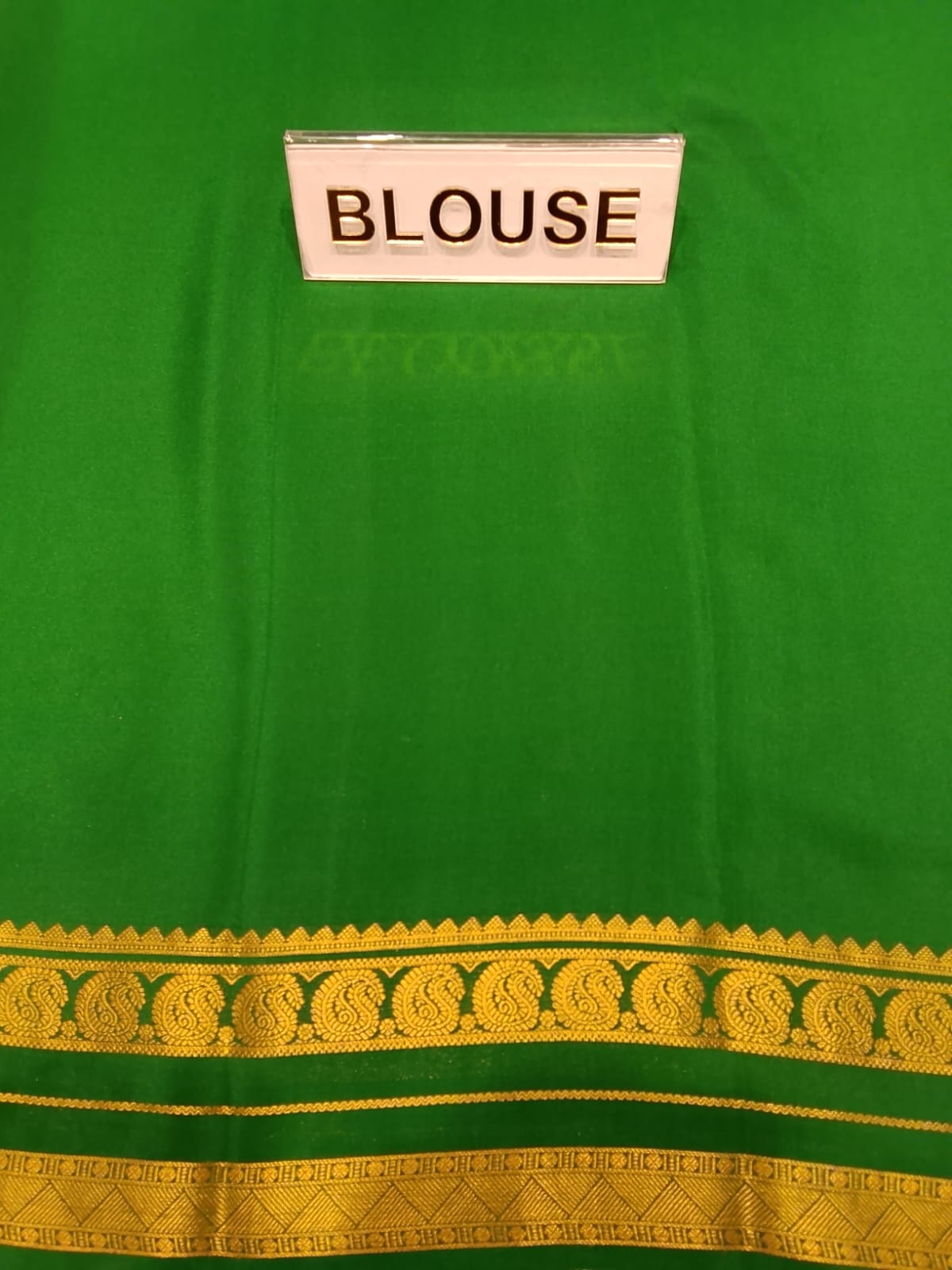 Pure Mysore Silk Saree.