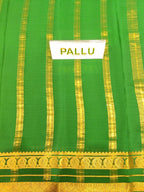 Pure Mysore Silk Saree.
