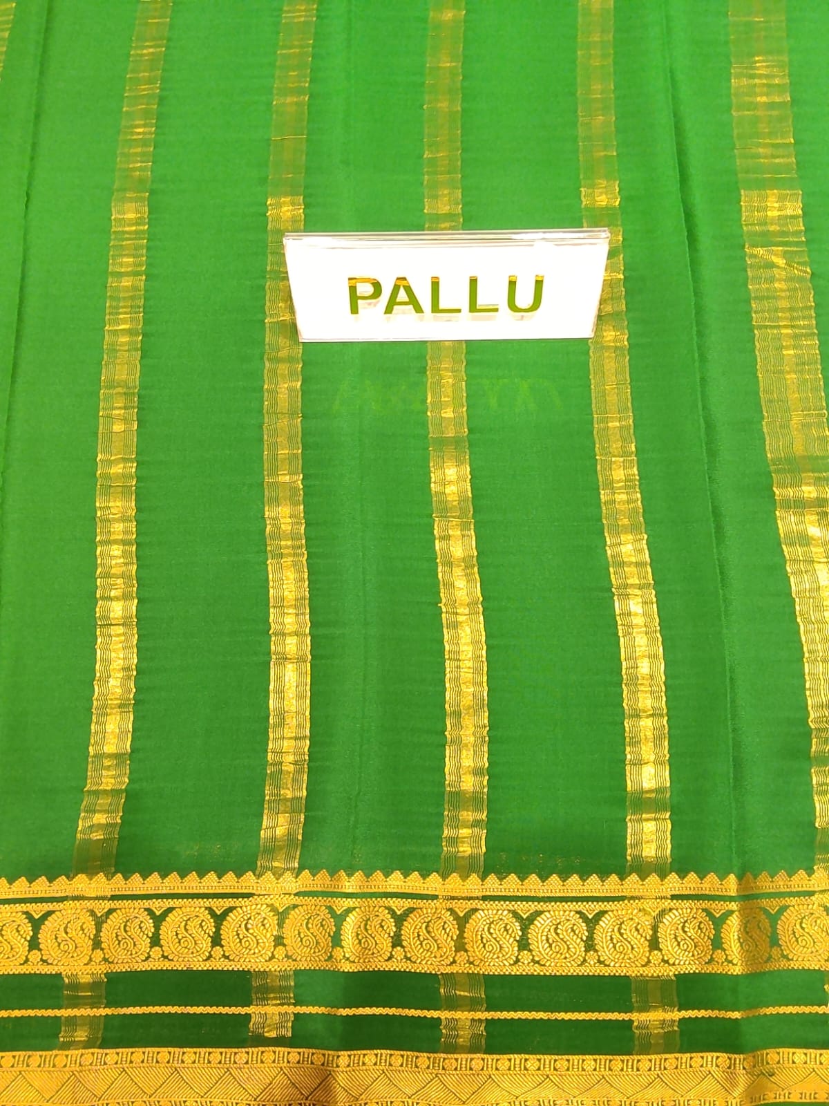 Pure Mysore Silk Saree.