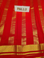 Pure Mysore Silk Saree.