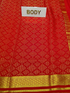 Pure Mysore Silk Saree.