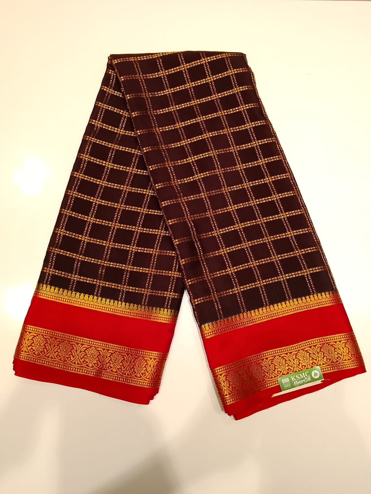 Pure Mysore Silk Saree.
