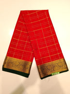 Pure Mysore Silk Saree.