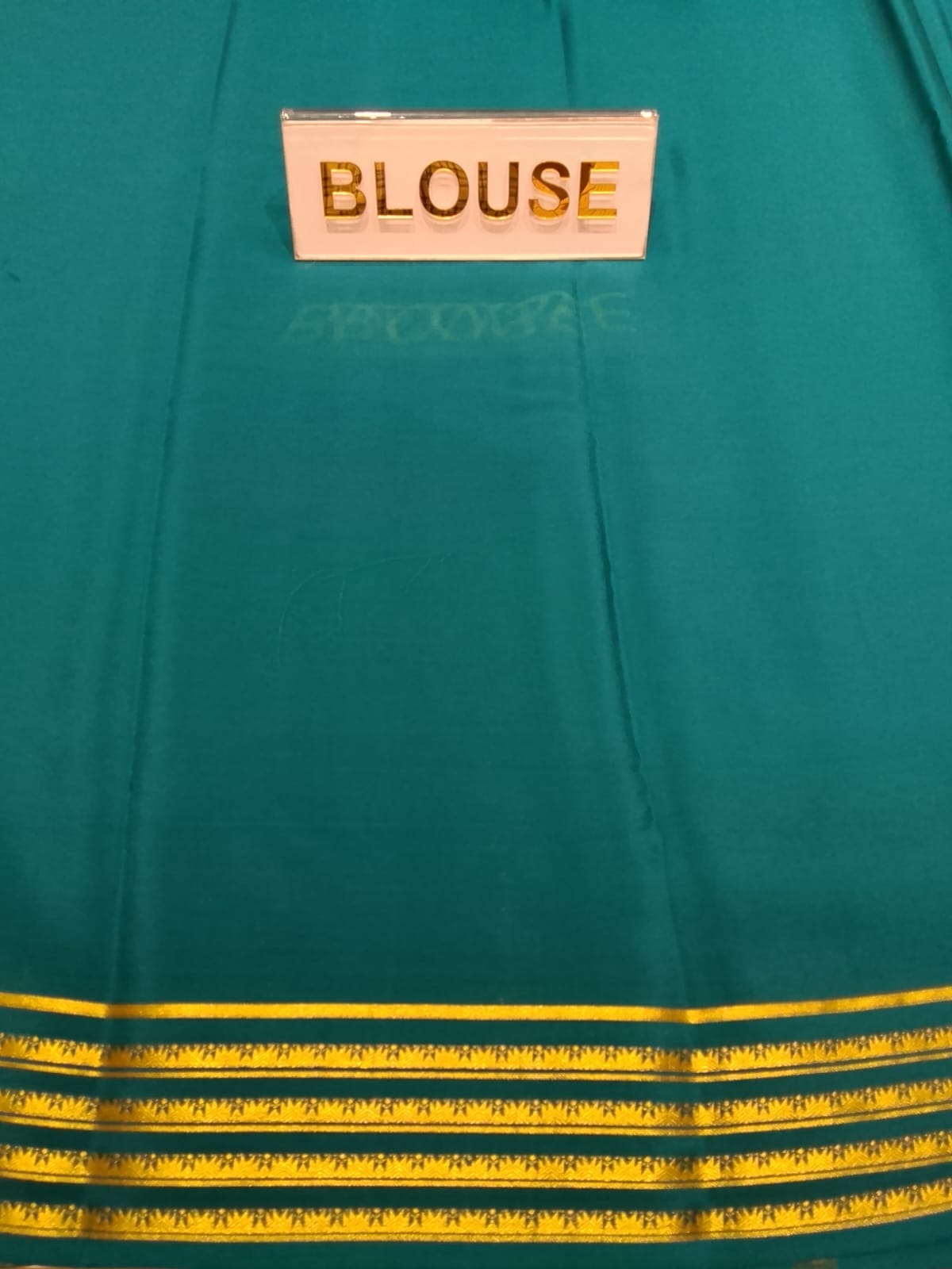 Pure Mysore Silk Saree.