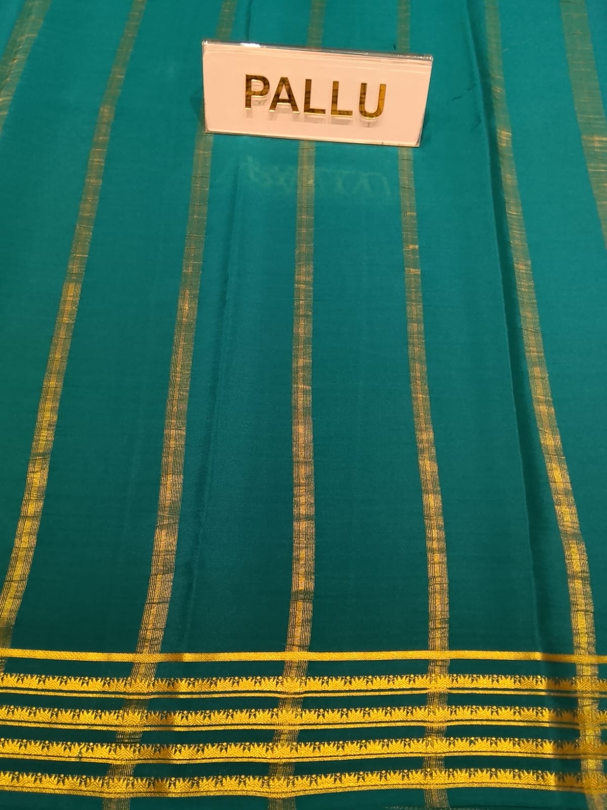 Pure Mysore Silk Saree.