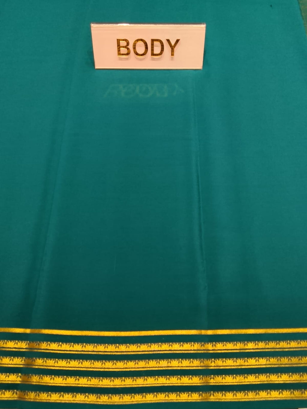 Pure Mysore Silk Saree.