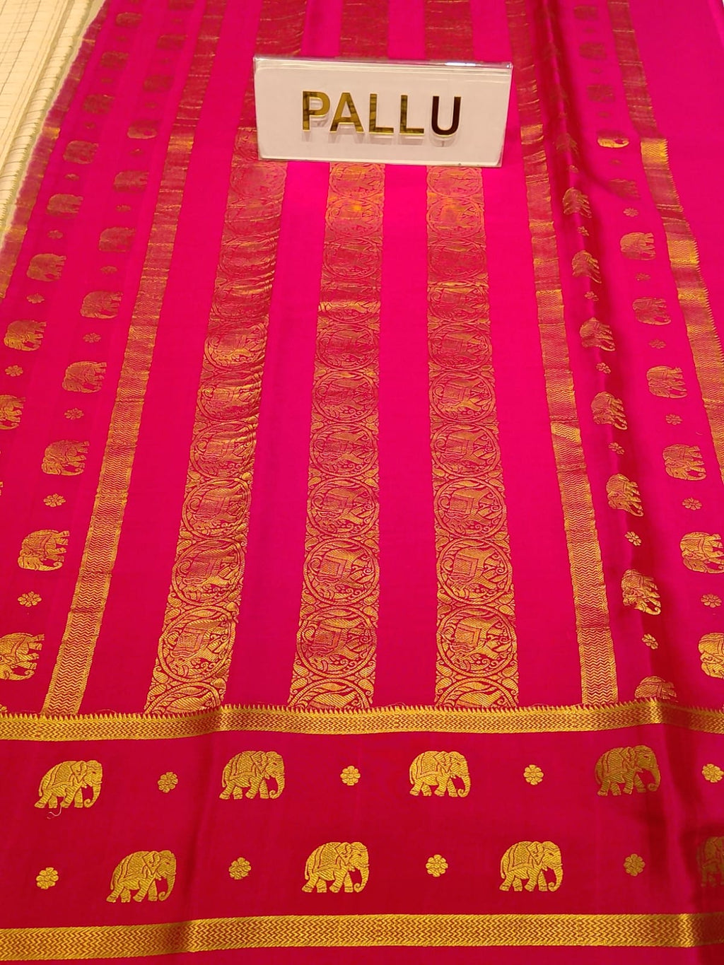 Pure Mysore Silk Saree.