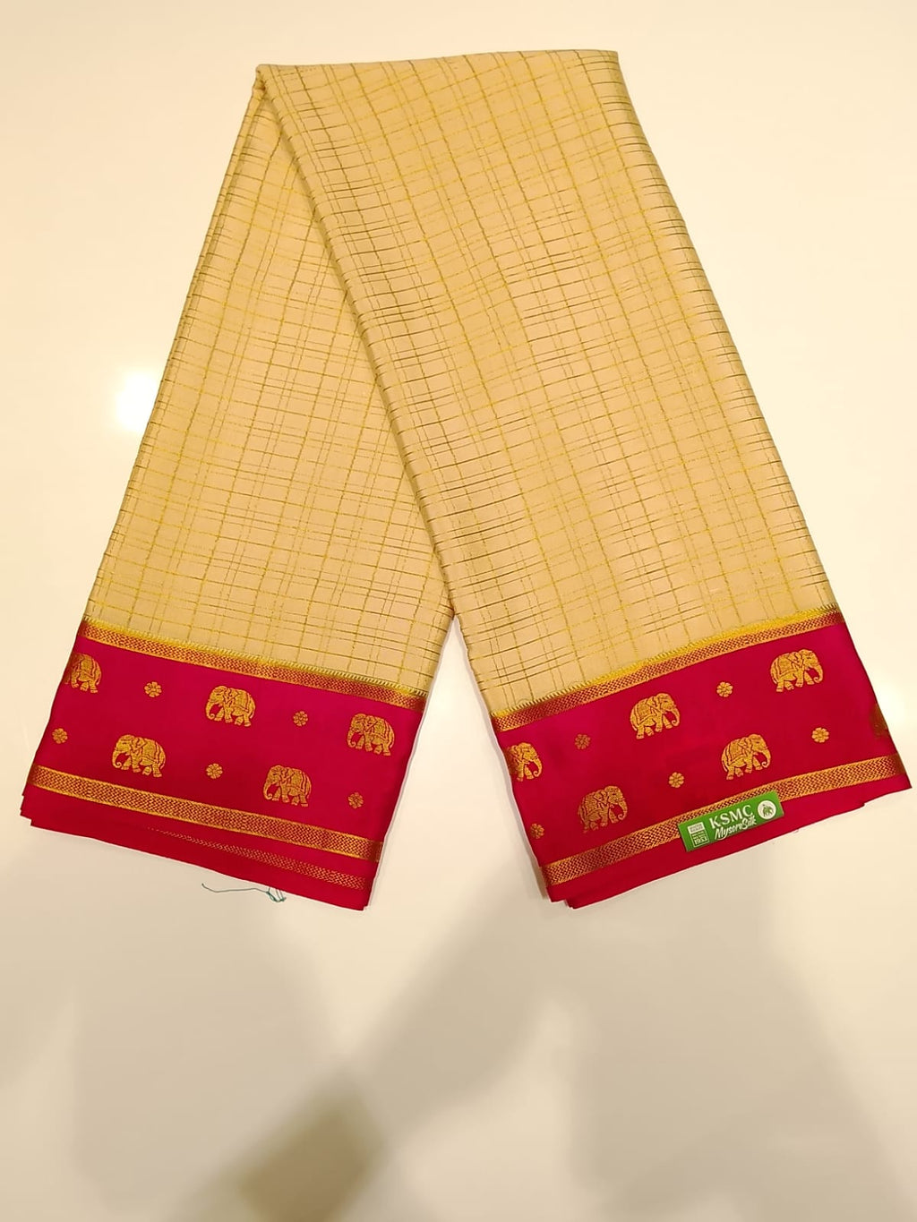 Pure Mysore Silk Saree.