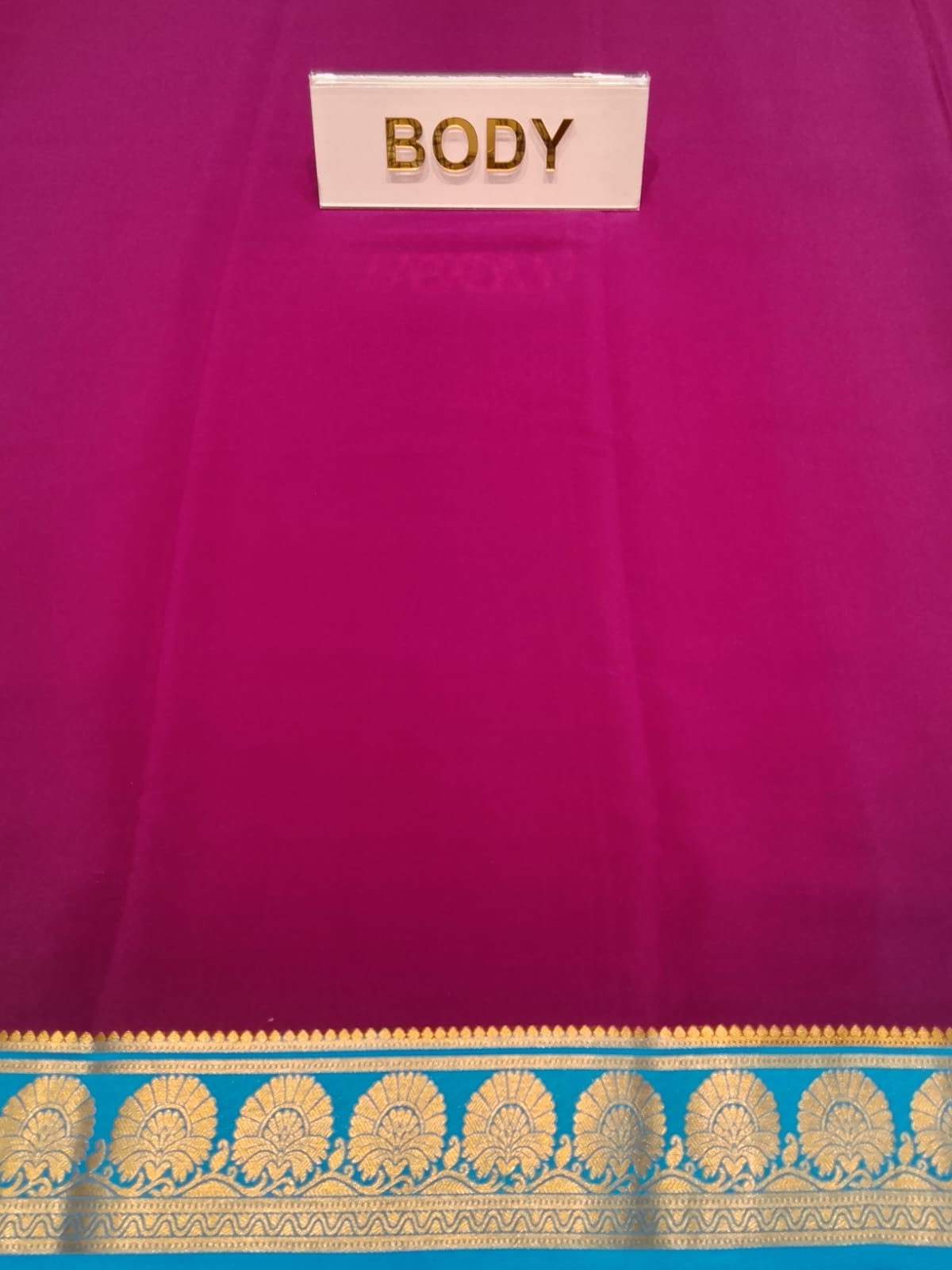 Pure Mysore Silk Saree.