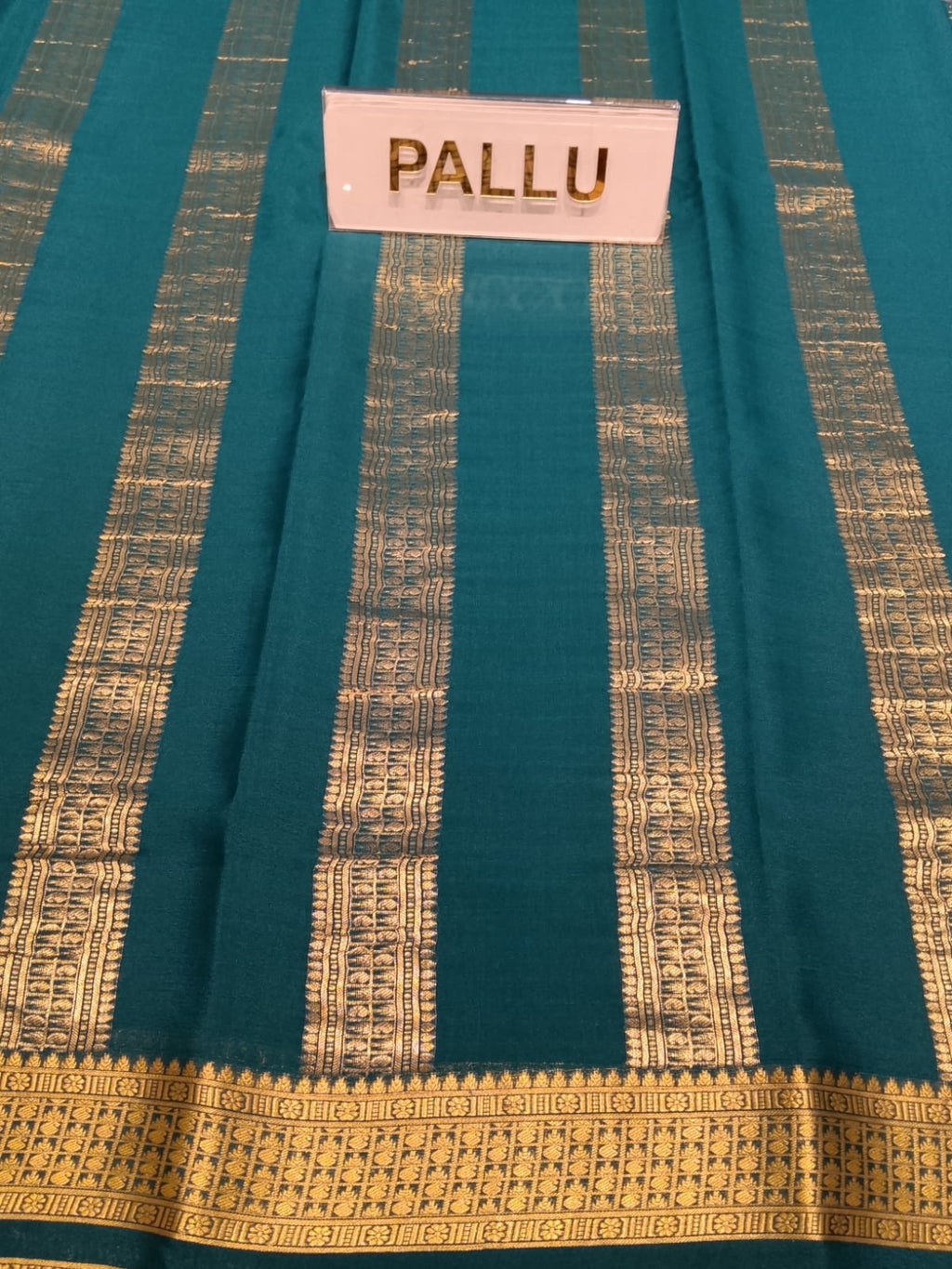 Pure Mysore Silk Saree.