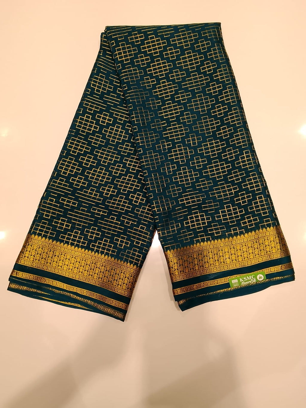 Pure Mysore Silk Saree.