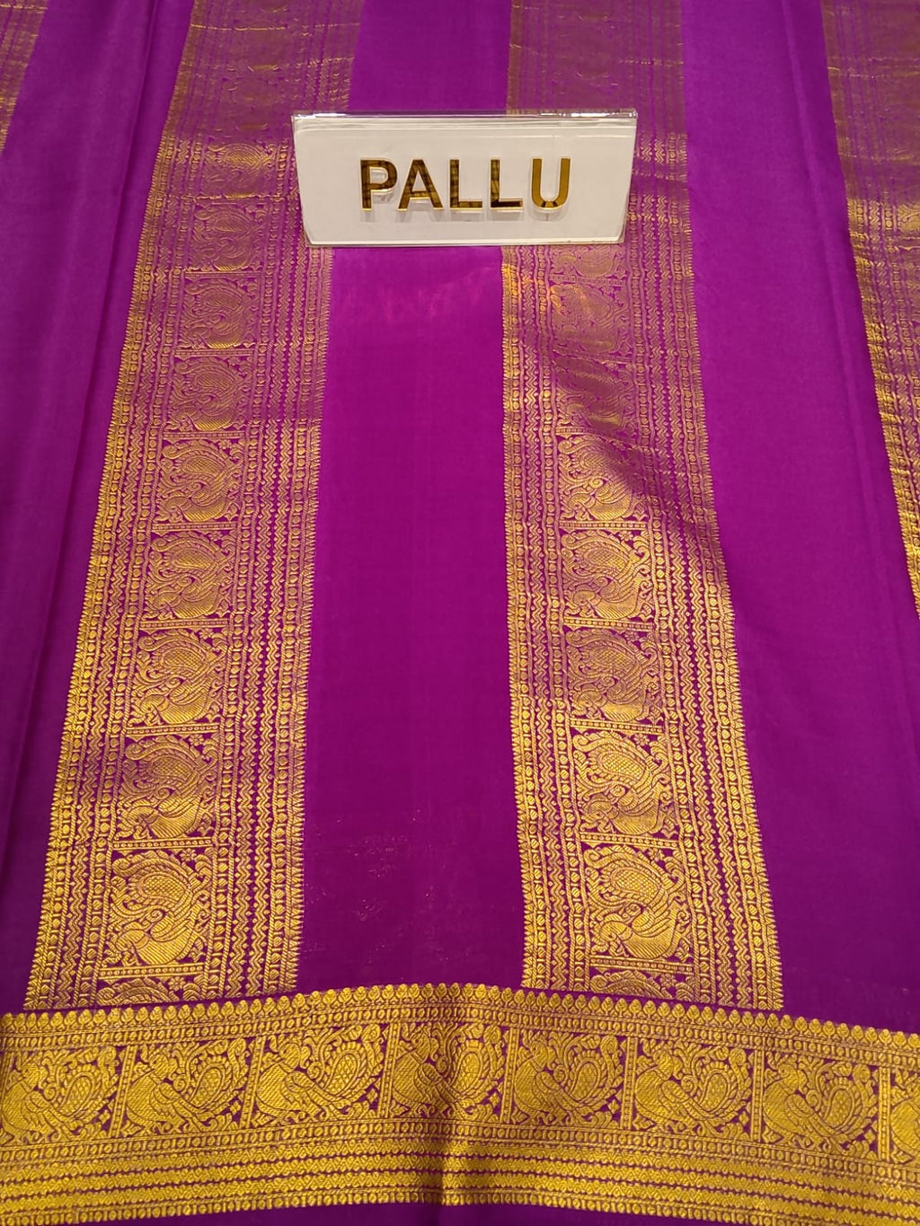 Pure Mysore Silk Saree.