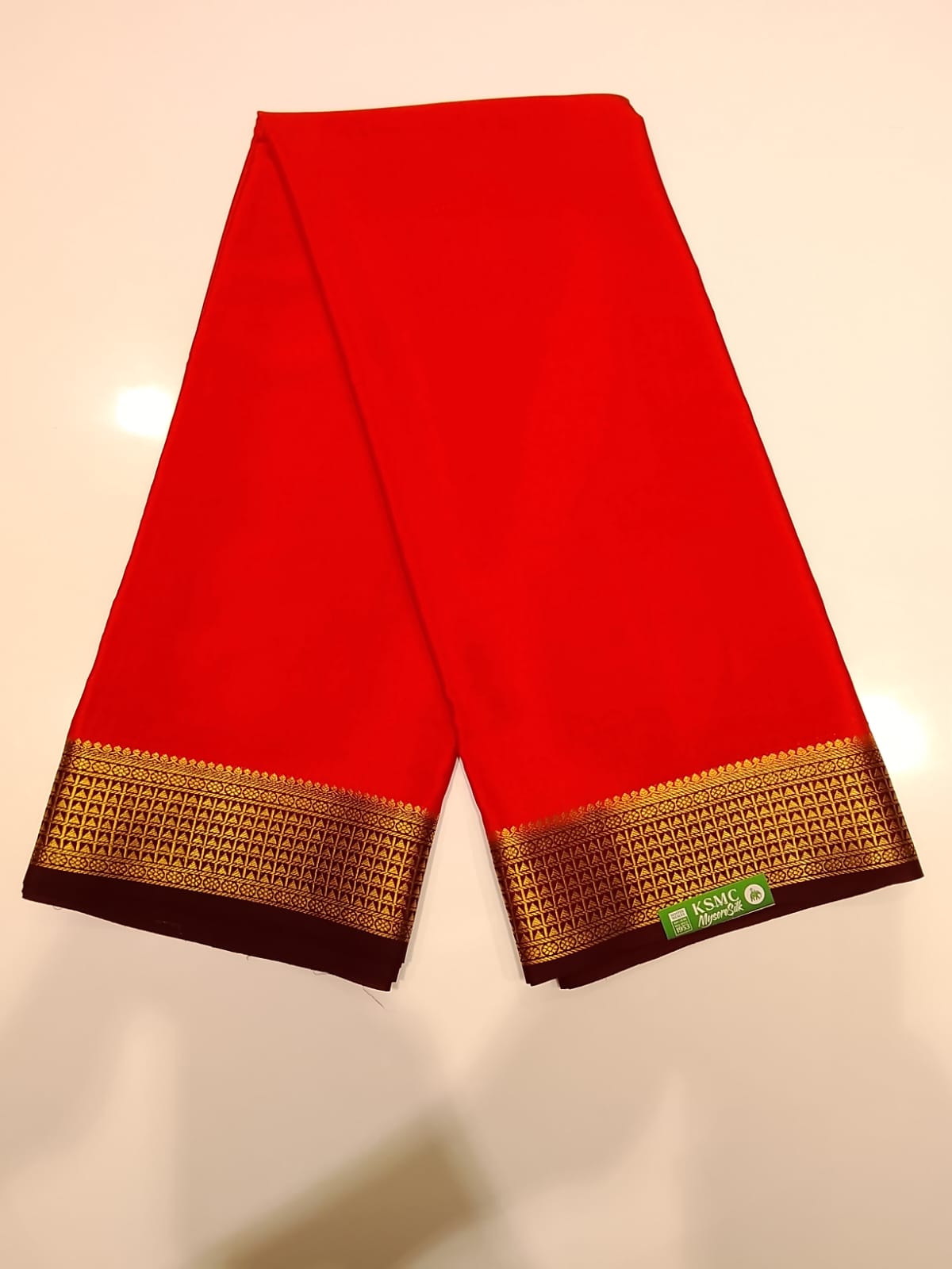 Pure Mysore Silk Saree.