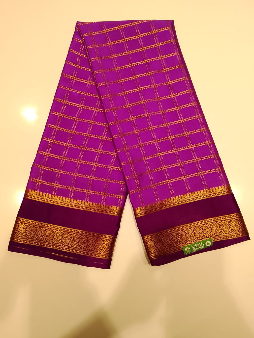 Pure Mysore Silk Saree.