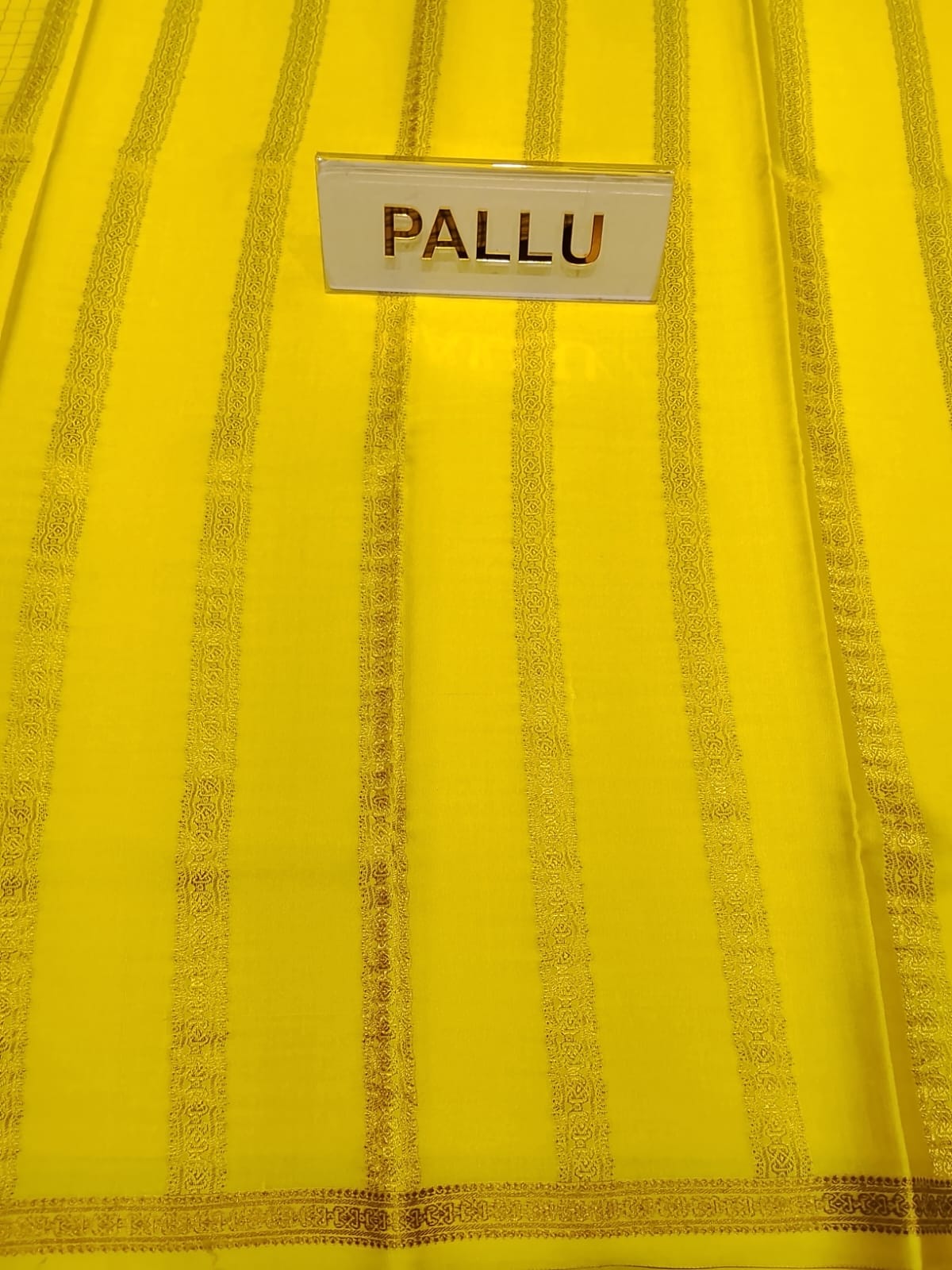 Pure Mysore Silk Saree.