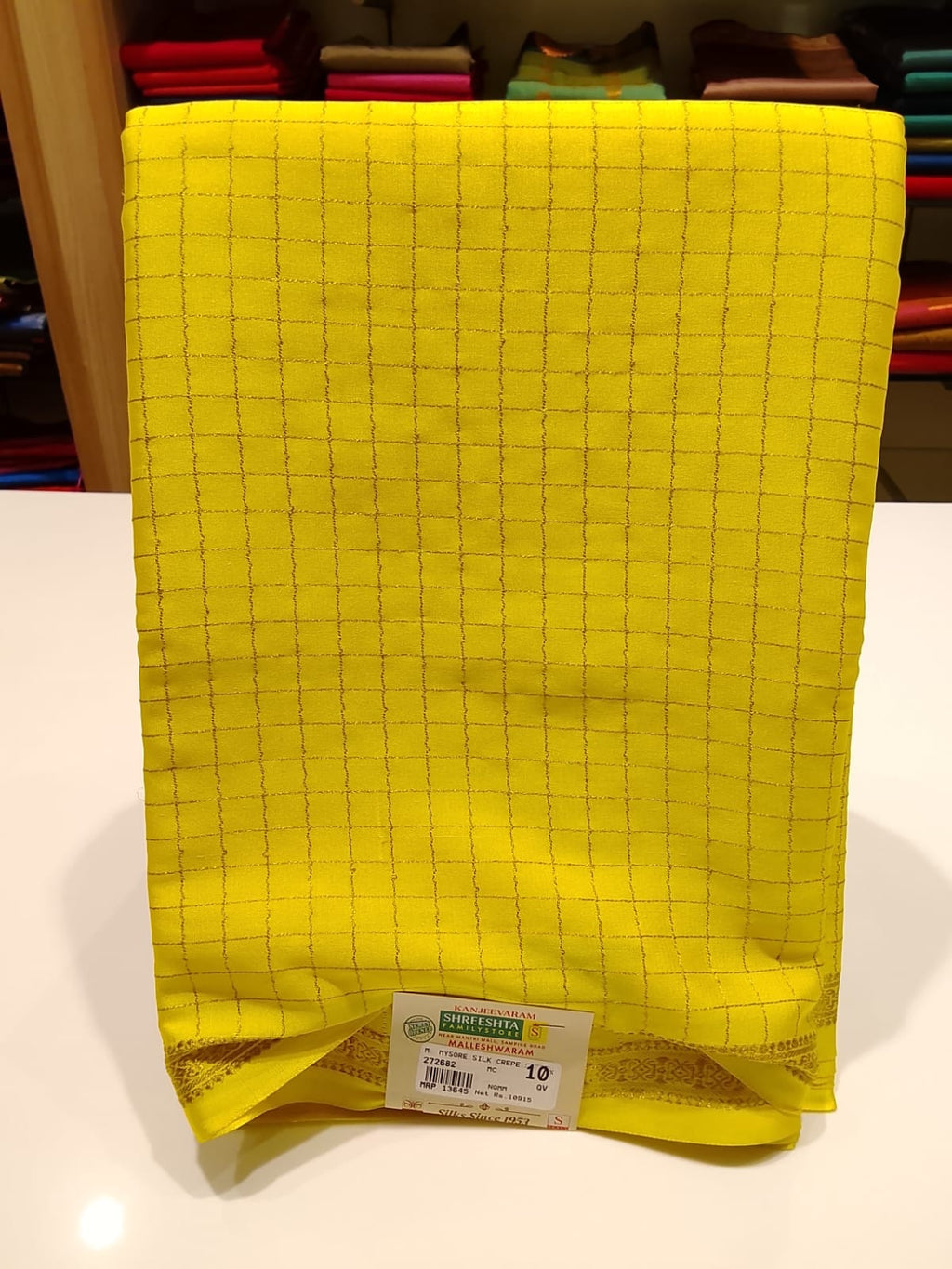 Pure Mysore Silk Saree.