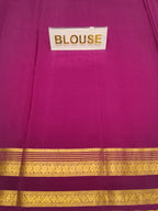 Pure Mysore Silk Saree.