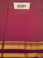 Pure Mysore Silk Saree.