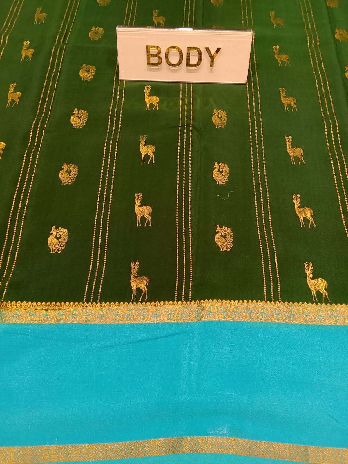 Pure Mysore Silk Saree.