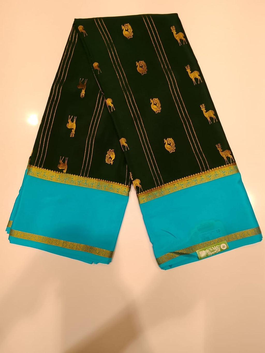 Pure Mysore Silk Saree.
