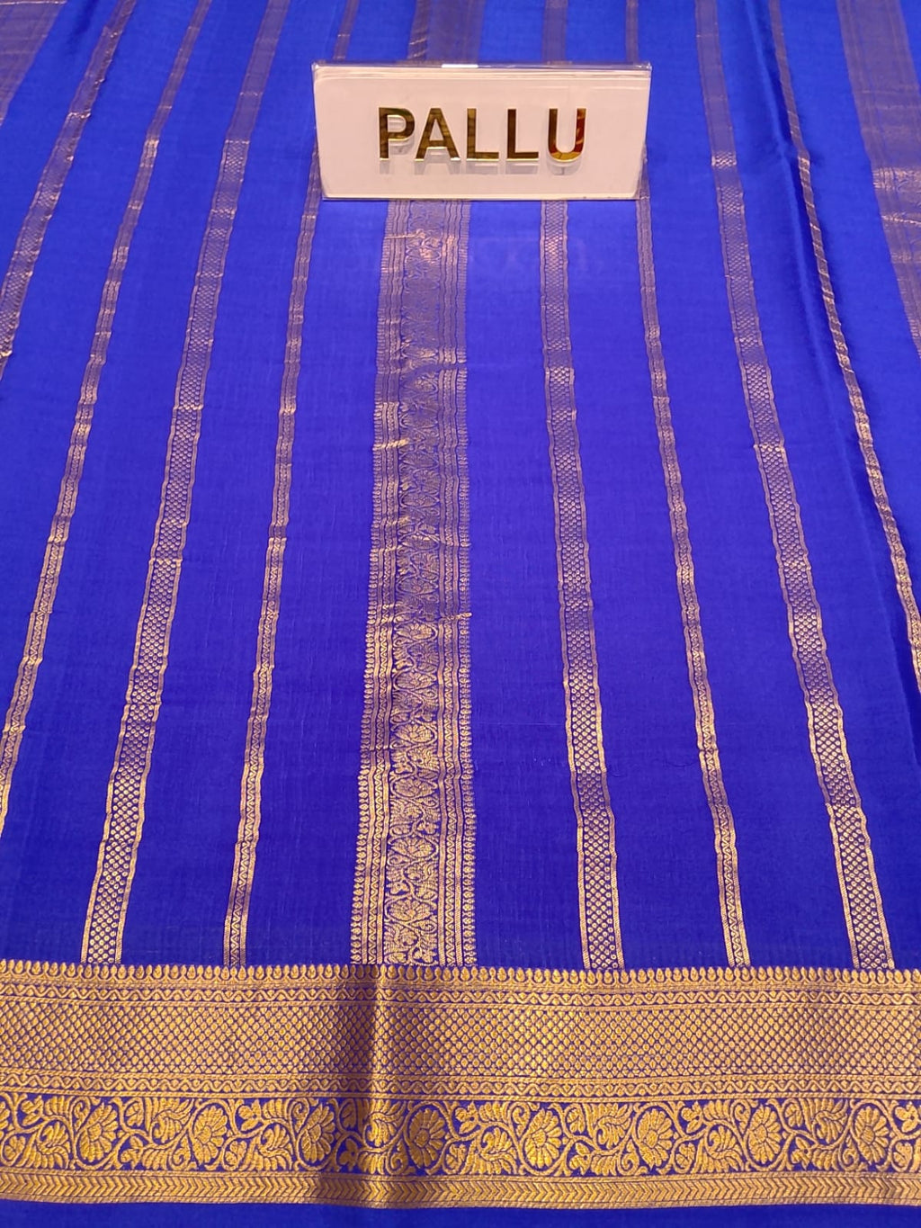 Pure Mysore Silk Saree.