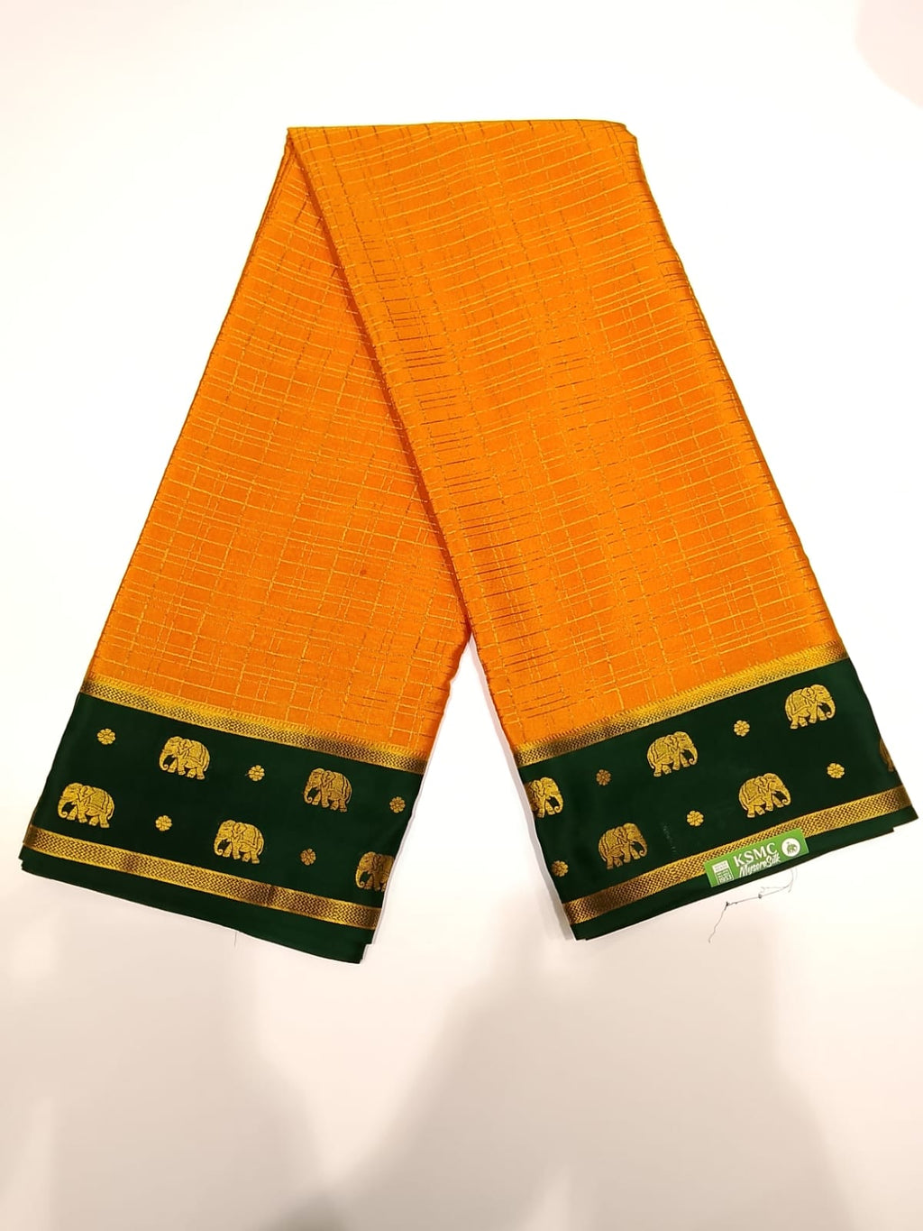 Pure Mysore Silk Saree.