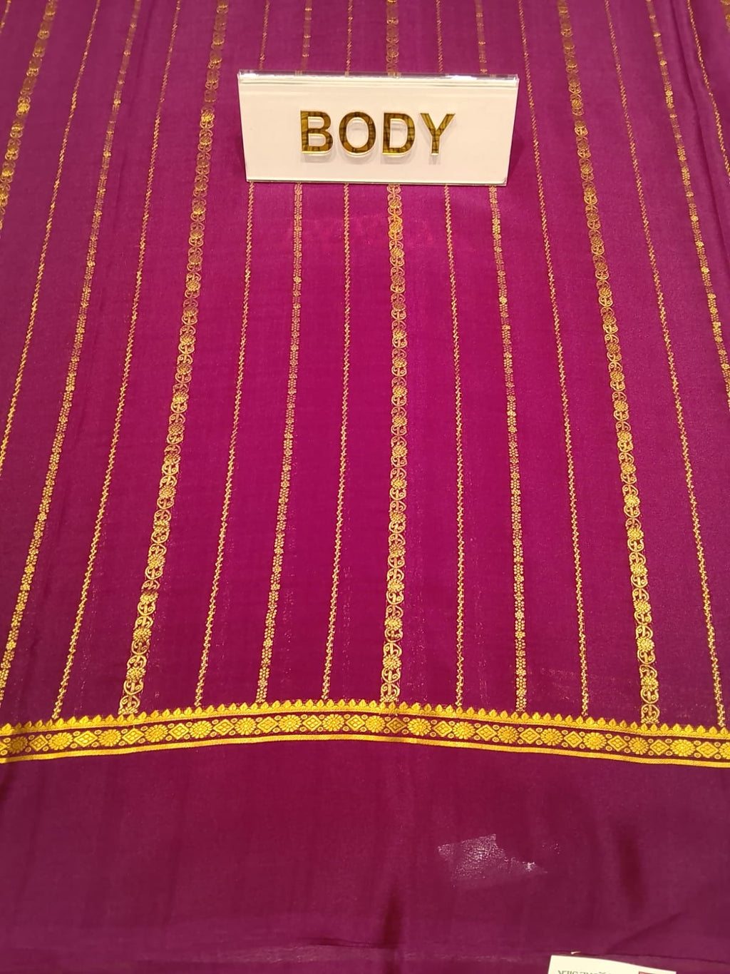 Pure Mysore Silk Saree.