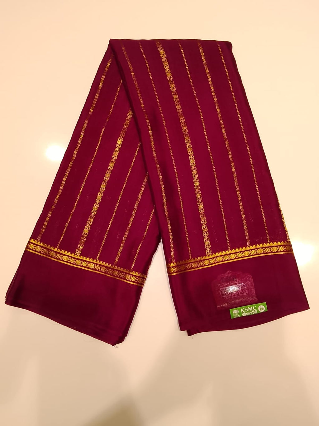 Pure Mysore Silk Saree.