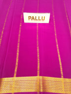 Pure Mysore Silk Saree.