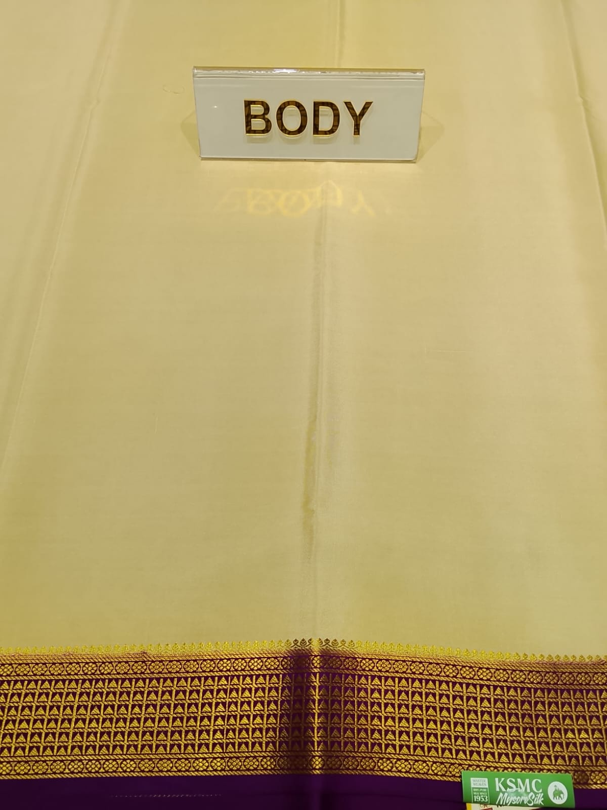Pure Mysore Silk Saree.