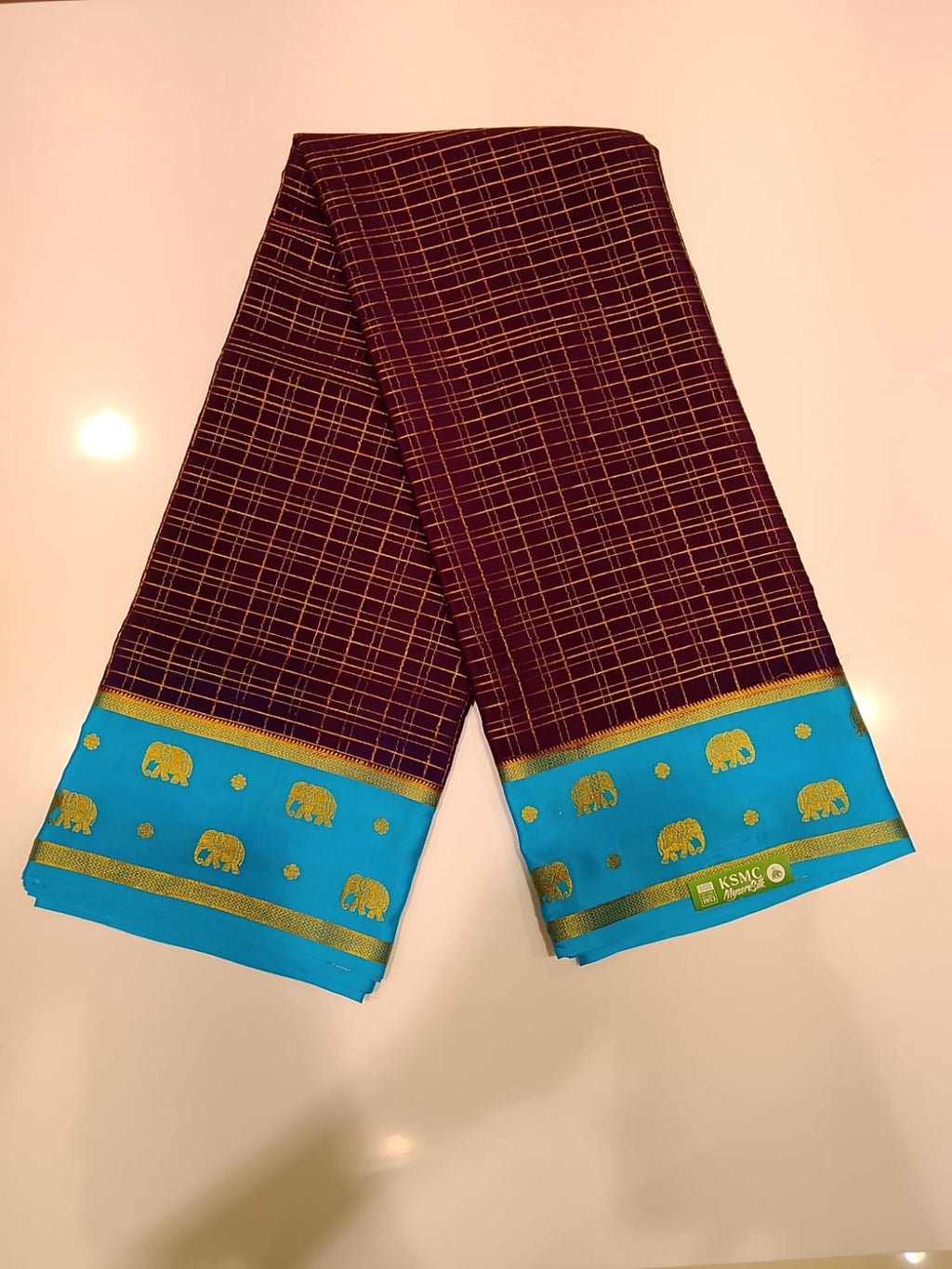 Pure Mysore Silk Saree.