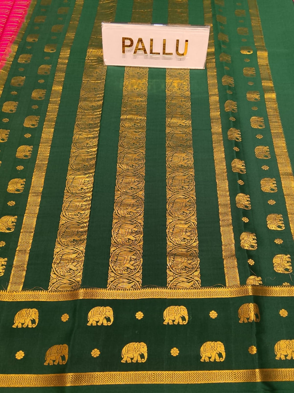 Pure Mysore Silk Saree.
