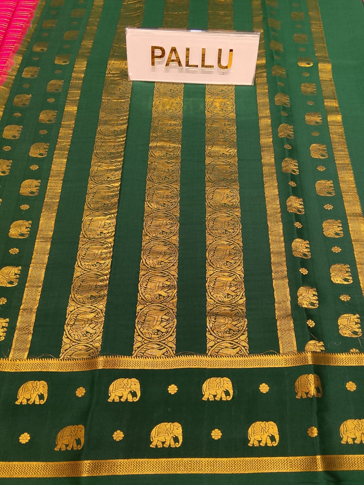 Pure Mysore Silk Saree.