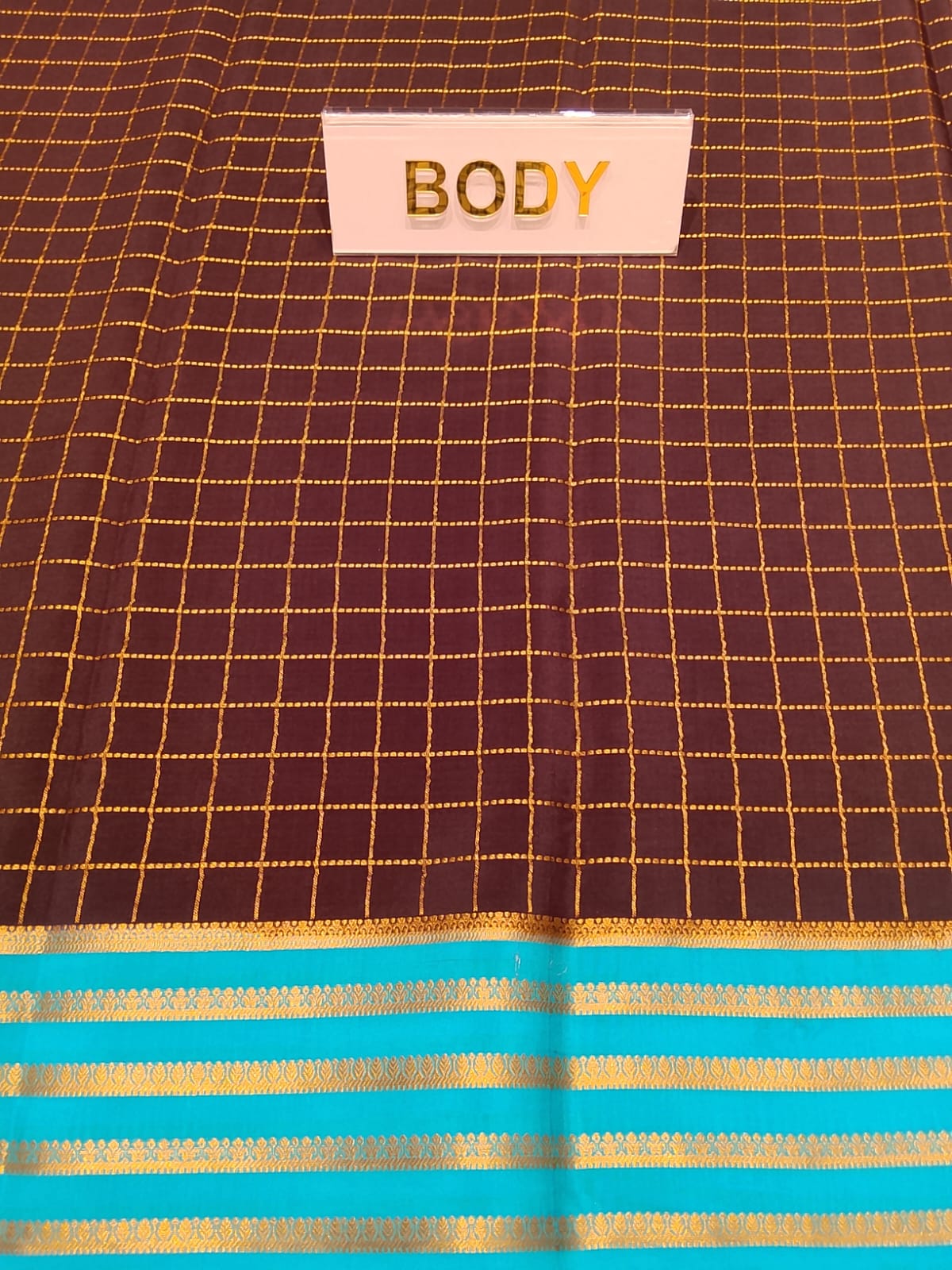 Pure Mysore Silk Saree.
