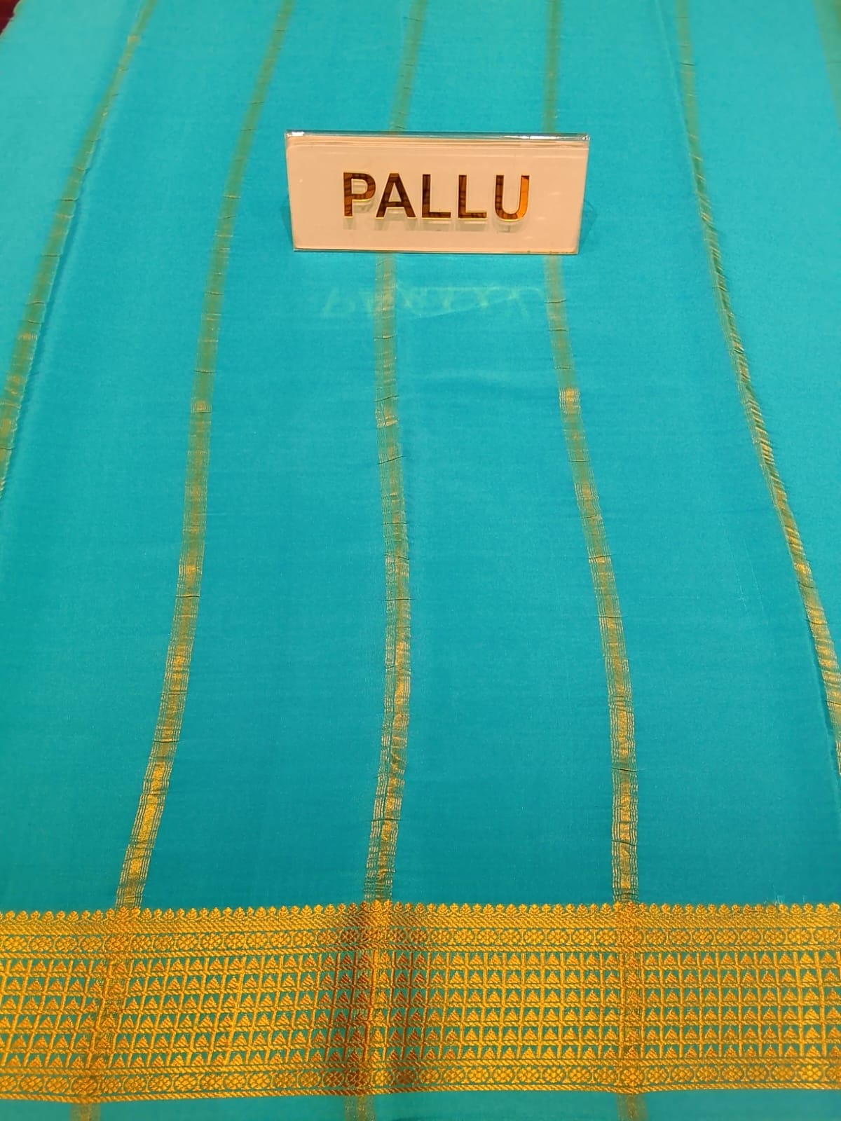 Pure Mysore Silk Saree.