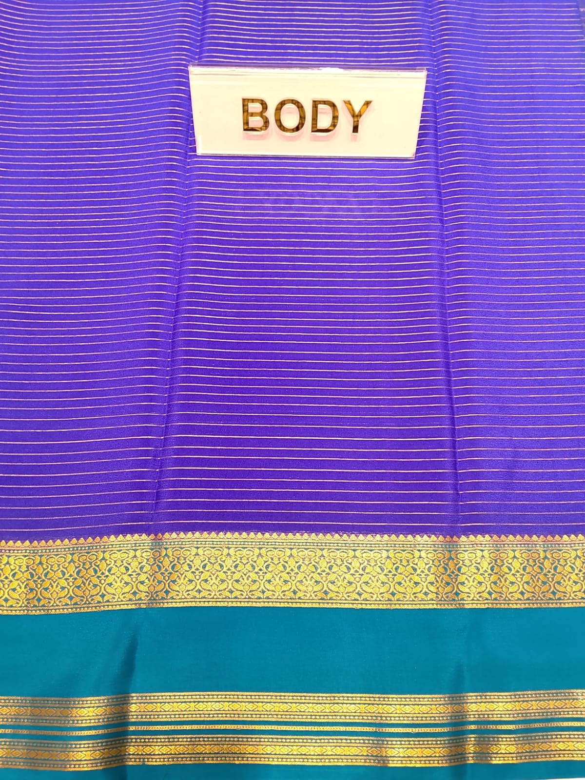 Pure Mysore Silk Saree.