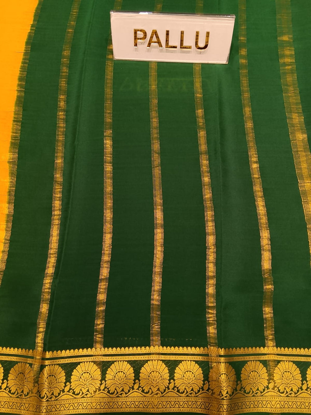 Pure Mysore Silk Saree.