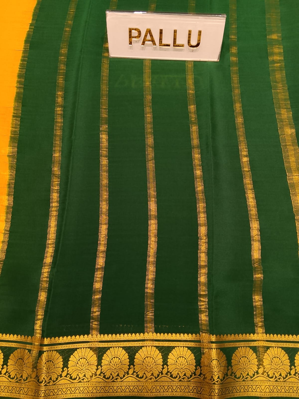 Pure Mysore Silk Saree.