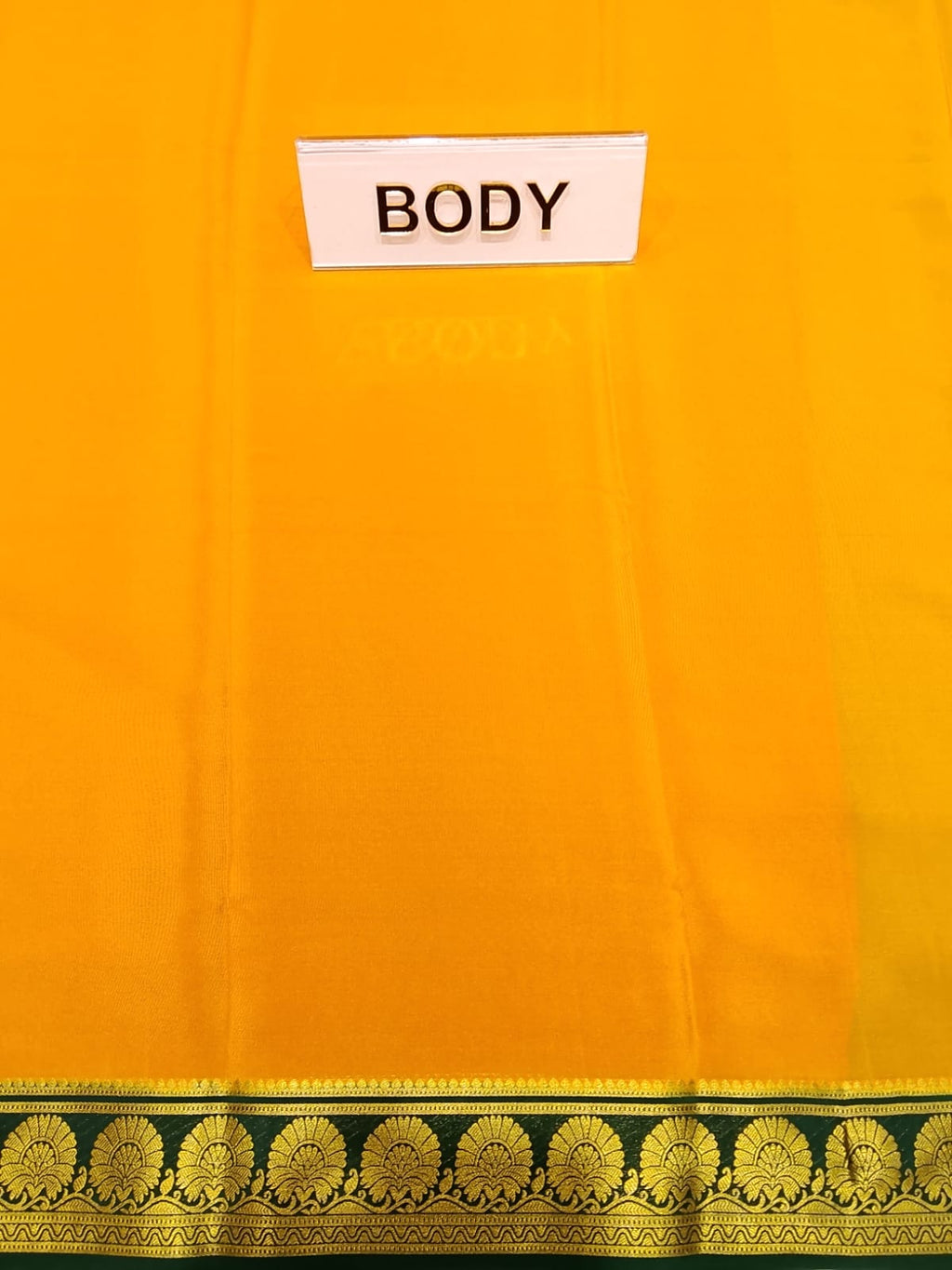 Pure Mysore Silk Saree.