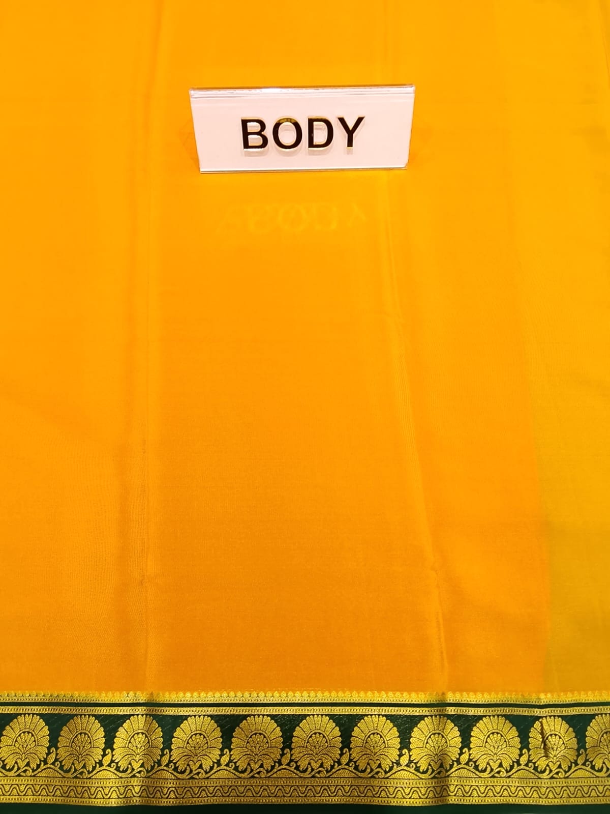 Pure Mysore Silk Saree.