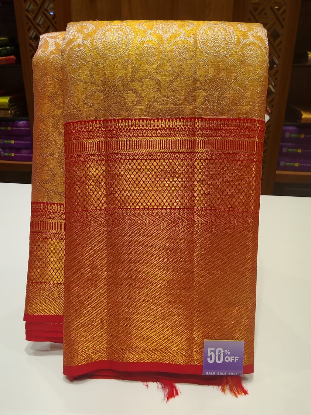 Pure Kanchipuram Silk Saree