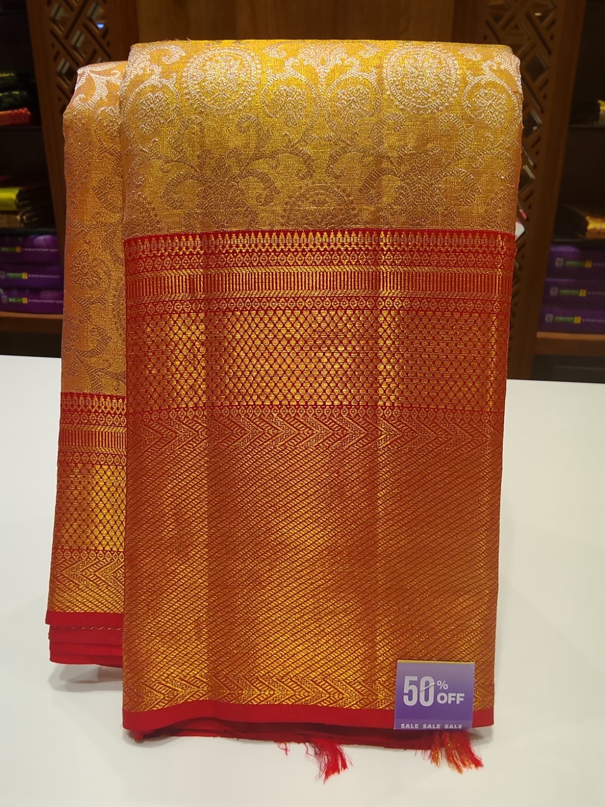Pure Kanchipuram Silk Saree