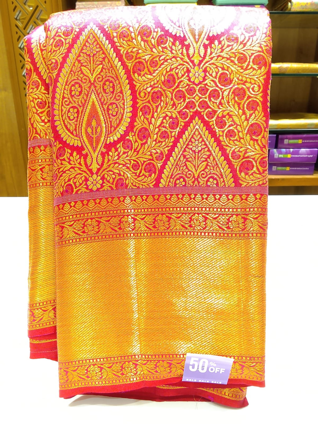 Pure Kanchipuram Silk Saree