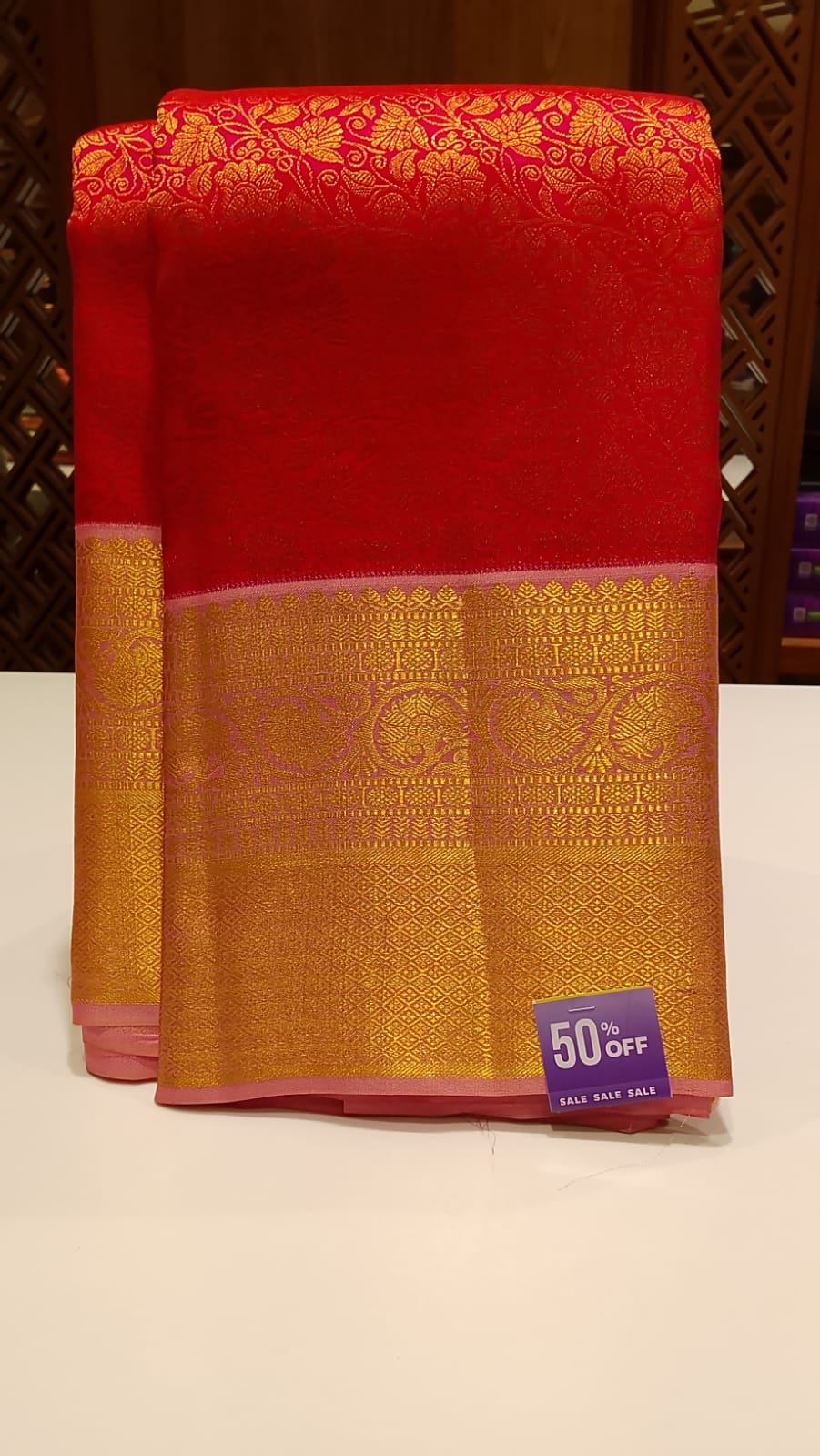 Pure Kanchipuram Silk Saree