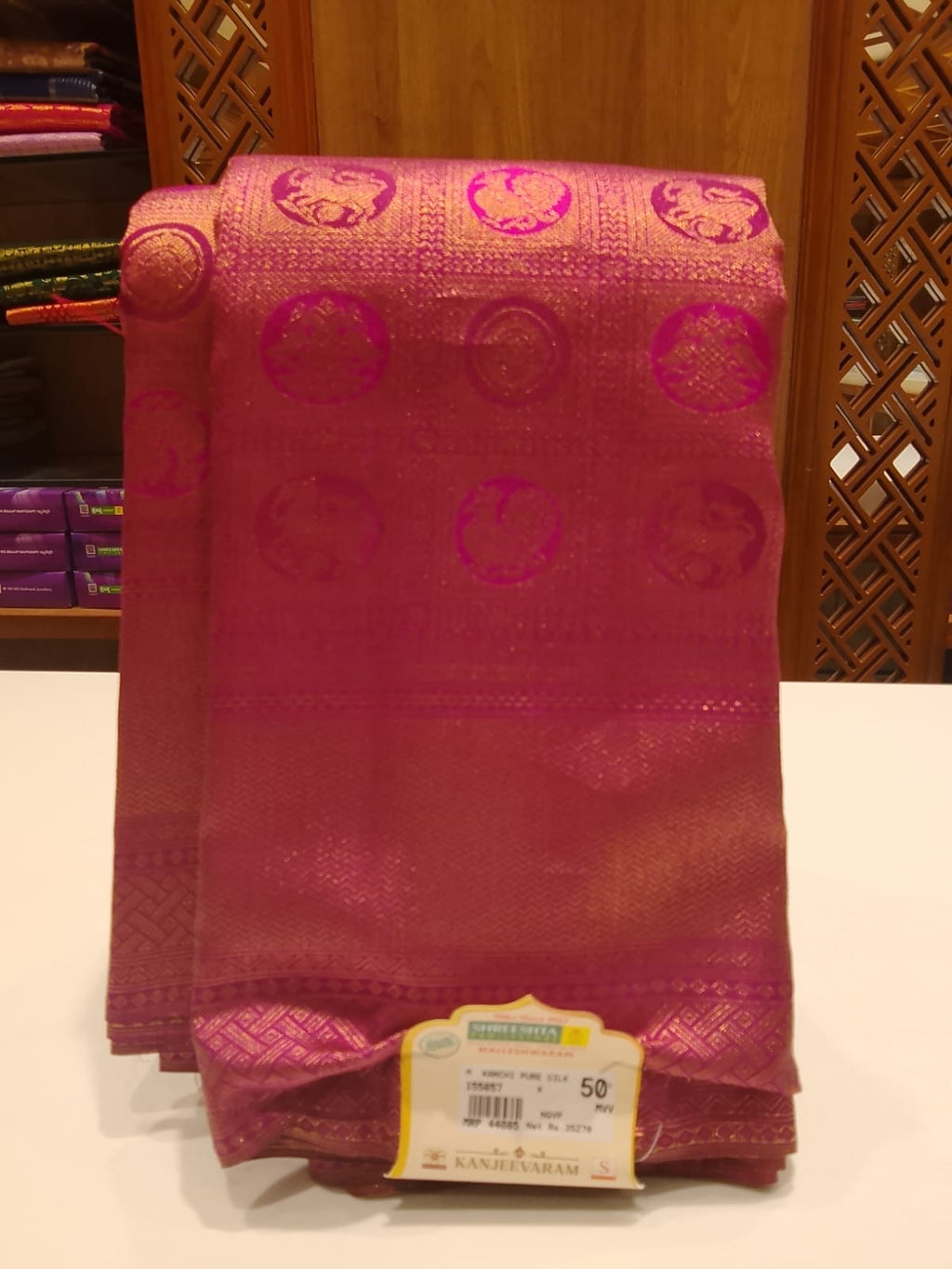 Pure Kanchipuram Silk Saree