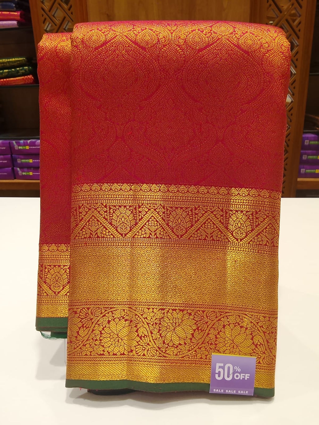 Pure Kanchipuram Silk Saree