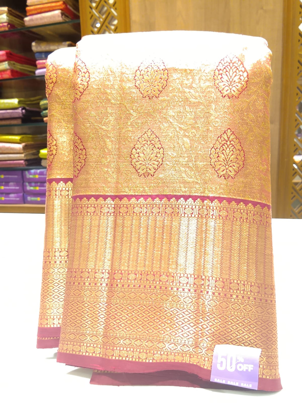 Pure Kanchipuram Silk Saree
