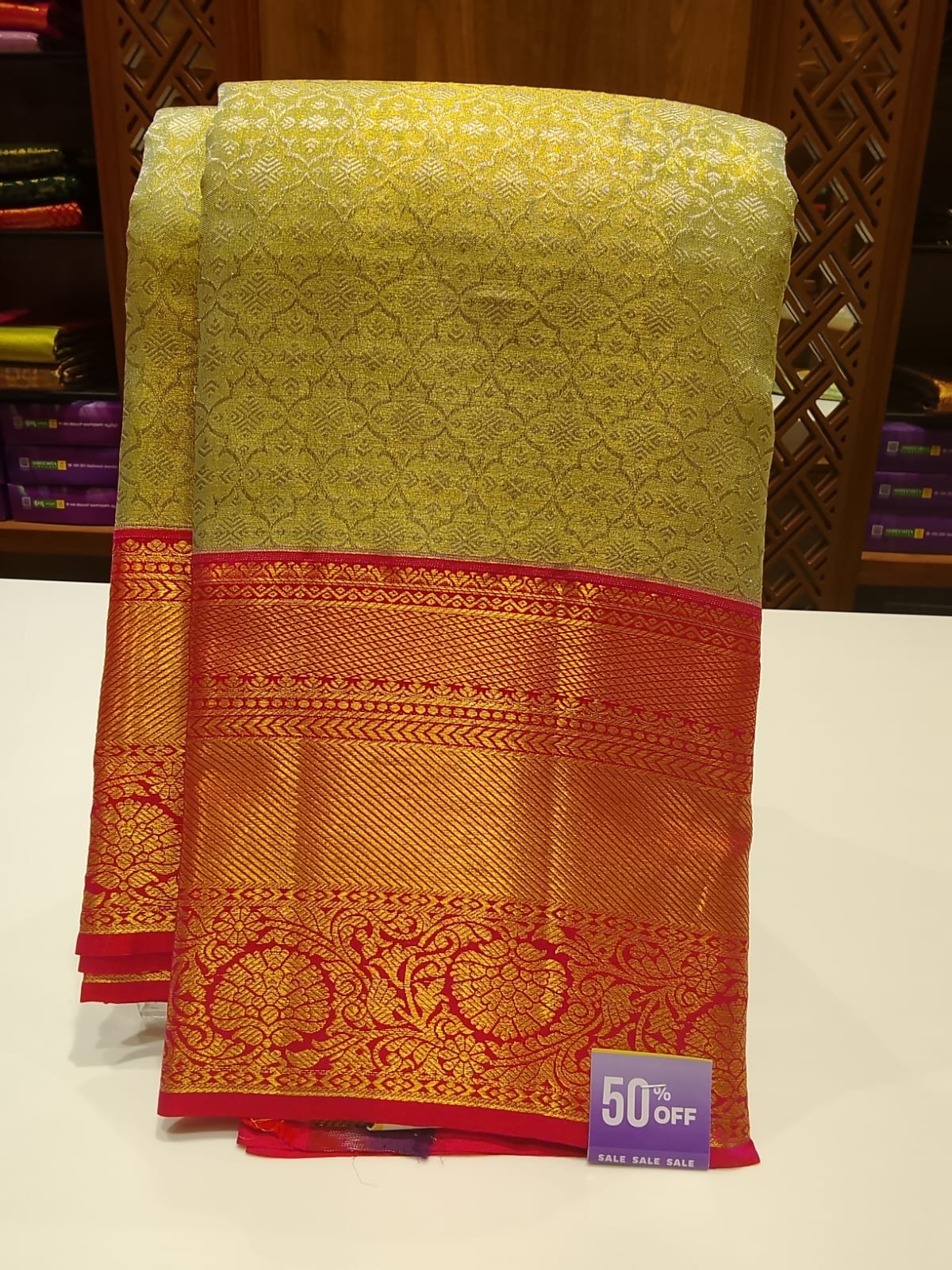 Pure Kanchipuram Silk Saree