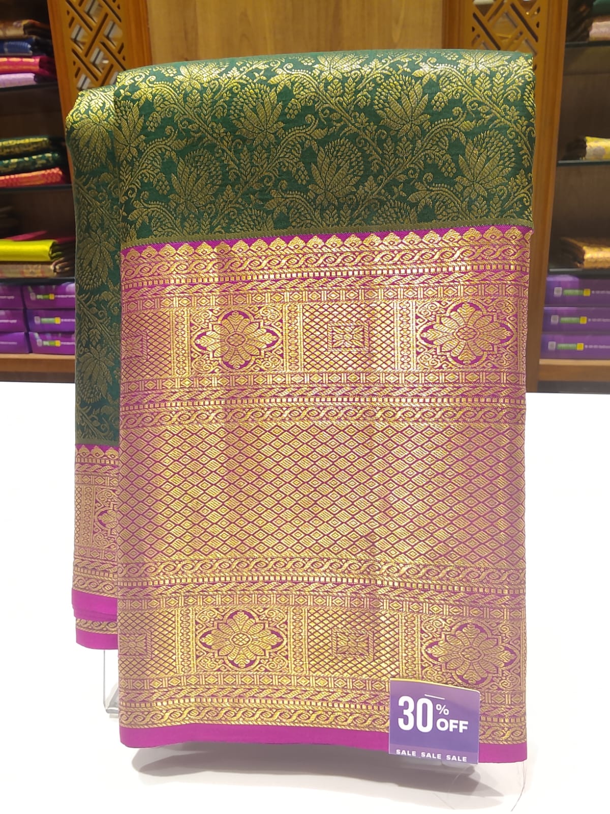 Pure Kanchipuram Silk Saree